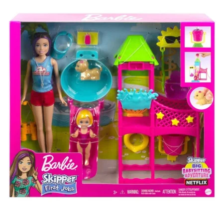 Barbie Skipper og Chelsea i vandland