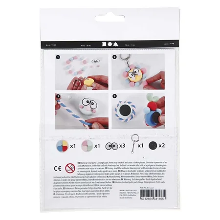 Mini DIY Kit, figurer med store øjne