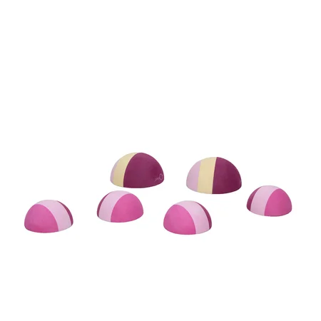 bObles tumlesten, 6 stk, rose
