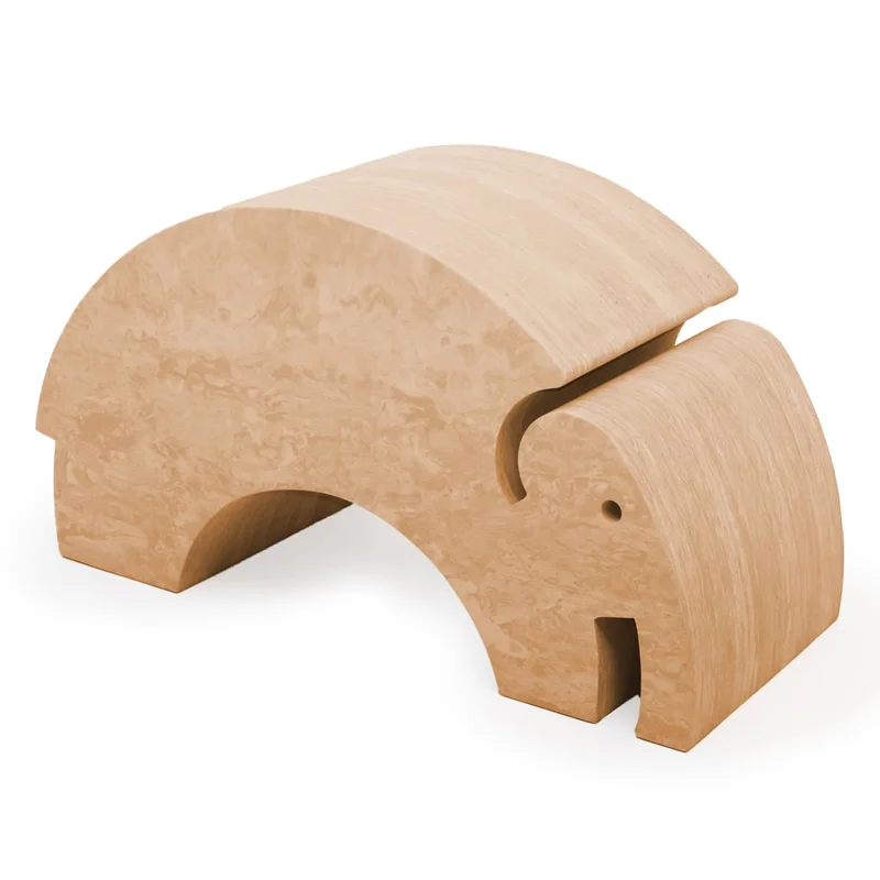 bObles elefant, marble nature - desert