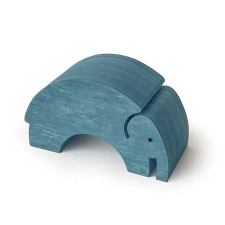 bObles M+ elefant, marble - ocean