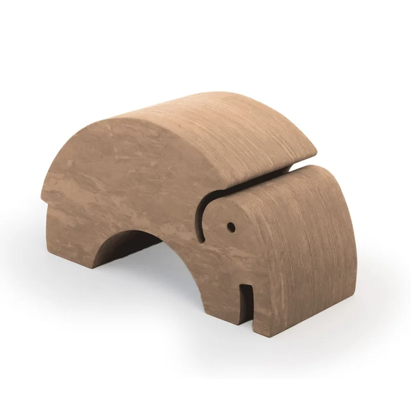 bObles medium elefant, marble nature - mud