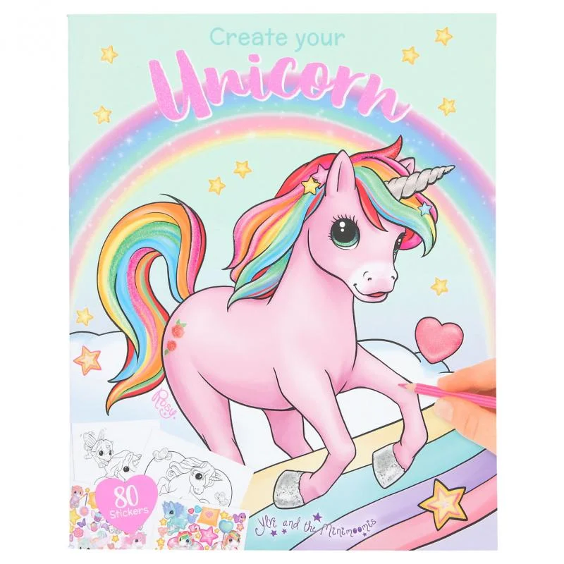 Ylvi og Minimoomis Unicorn Malebog