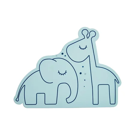 Done by Deer silicone dækkeserviet, Dreamy Dots - blå