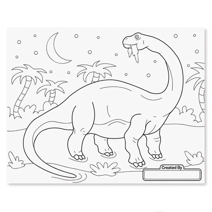 Melissa and Doug jumbo malebog, blå