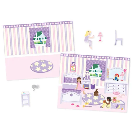 Melissa and Doug aktivitetssæt med vinylmærker, Hjemme