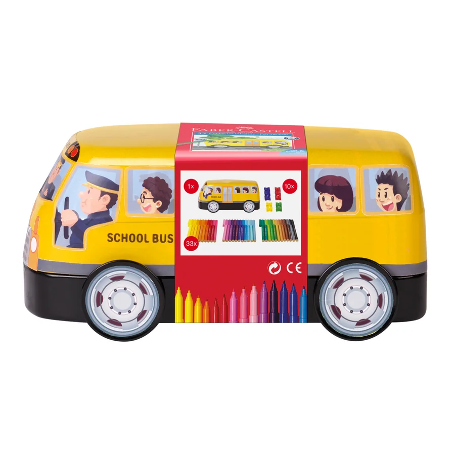Faber-Castell connector tusser i skolebus