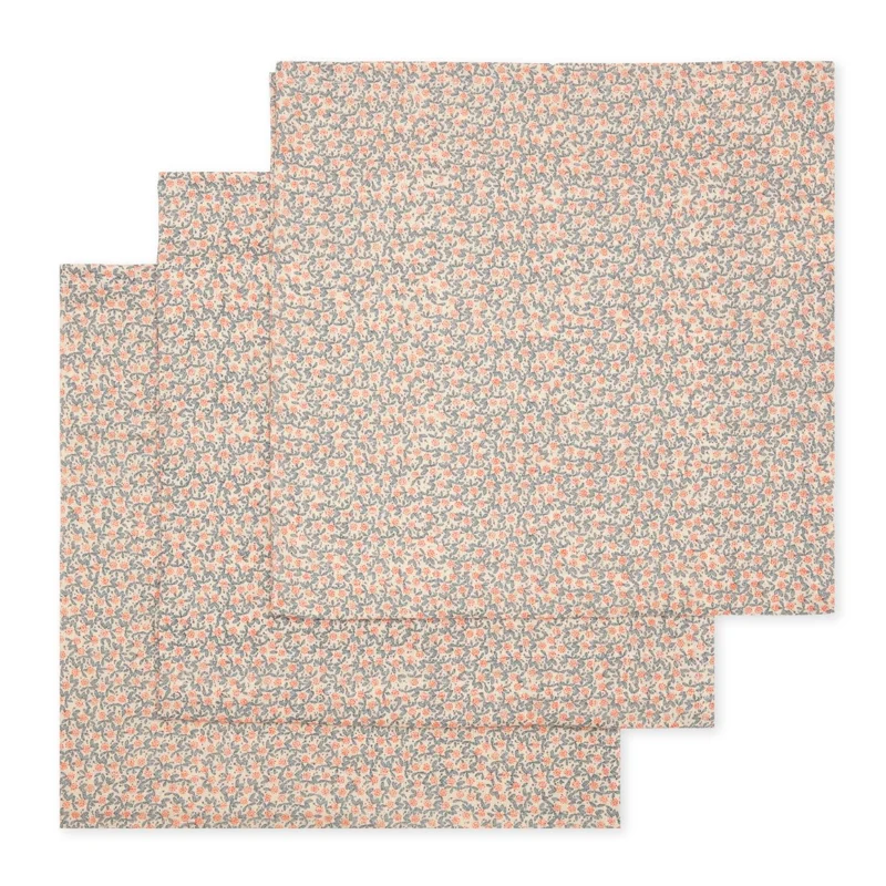 Konges Sløjd 3-pak stofbleer, Fleur De Glace