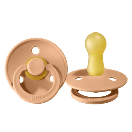 Bibs rund sut, str 2 - Peach