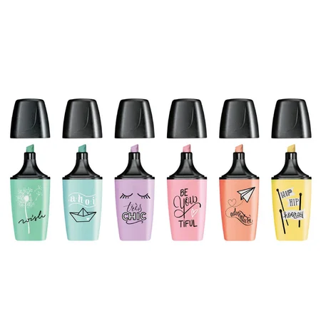 Stabilo mini highlighter, Pastel Love