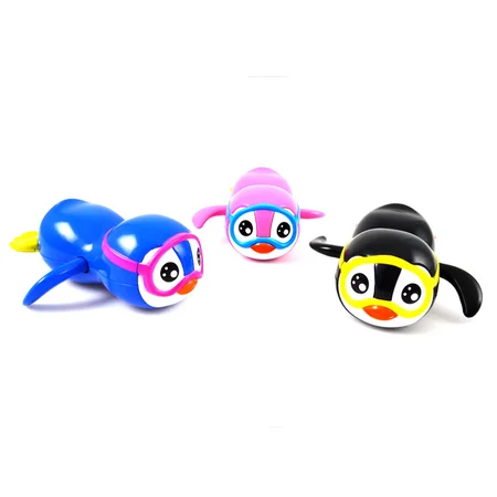 Stor træk-op badedyr, pingvin