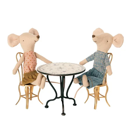 Maileg vintage bord, micro - anthracite