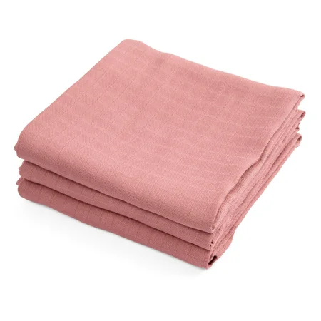 Sebra stofbleer 3 stk, blossom pink
