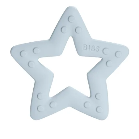 Bibs Bitie Beißring, Star - Baby Blue