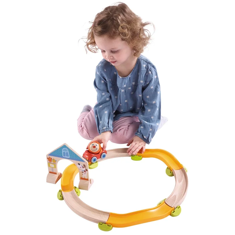 Haba Kullerbü kuglebane, rund bane