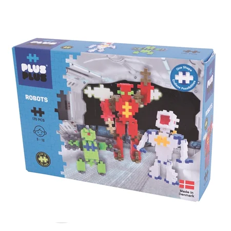 Plus Plus mini basic, 170 stk - robotter