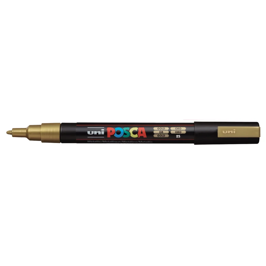 Posca marker PC-3M, guld