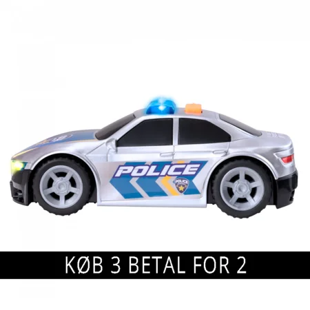 Teamsterz politibil m.lys og lyd