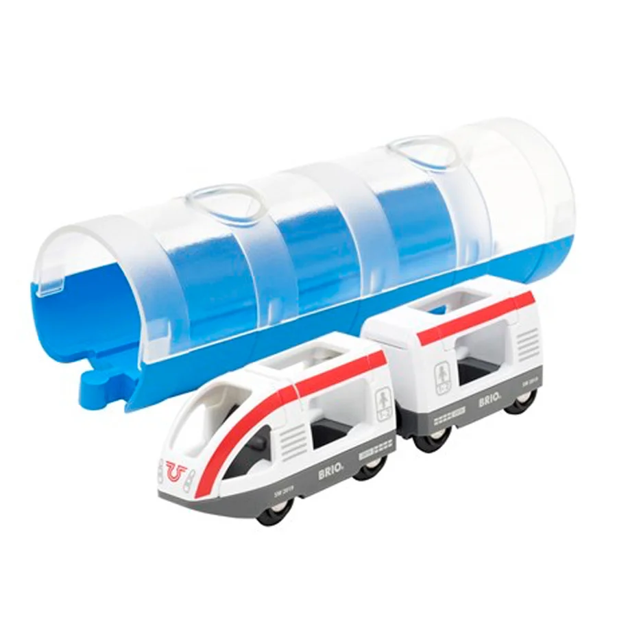 BRIO passagertog og tunnel