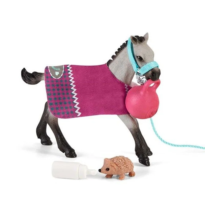 Schleich legesyg hest