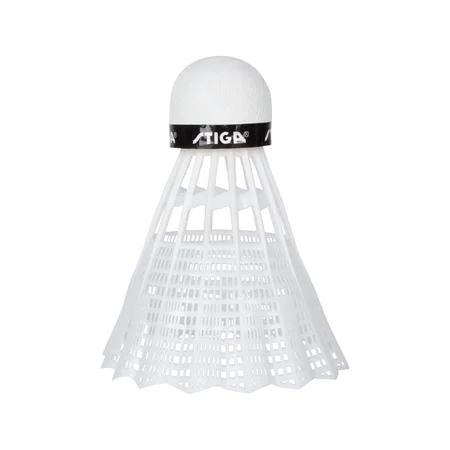 Stiga badminton bolde, 3-pak hvide