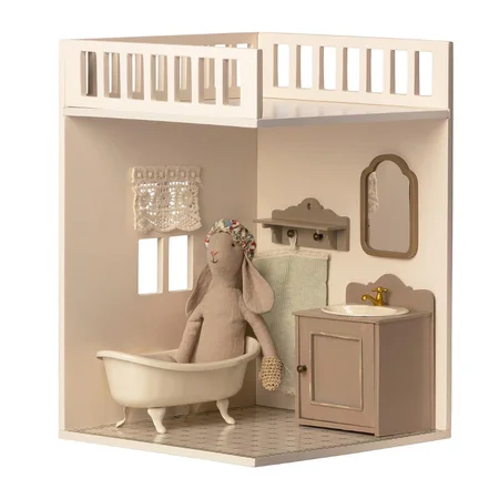 Maileg ekstra rum til dukkehus, badeværelse