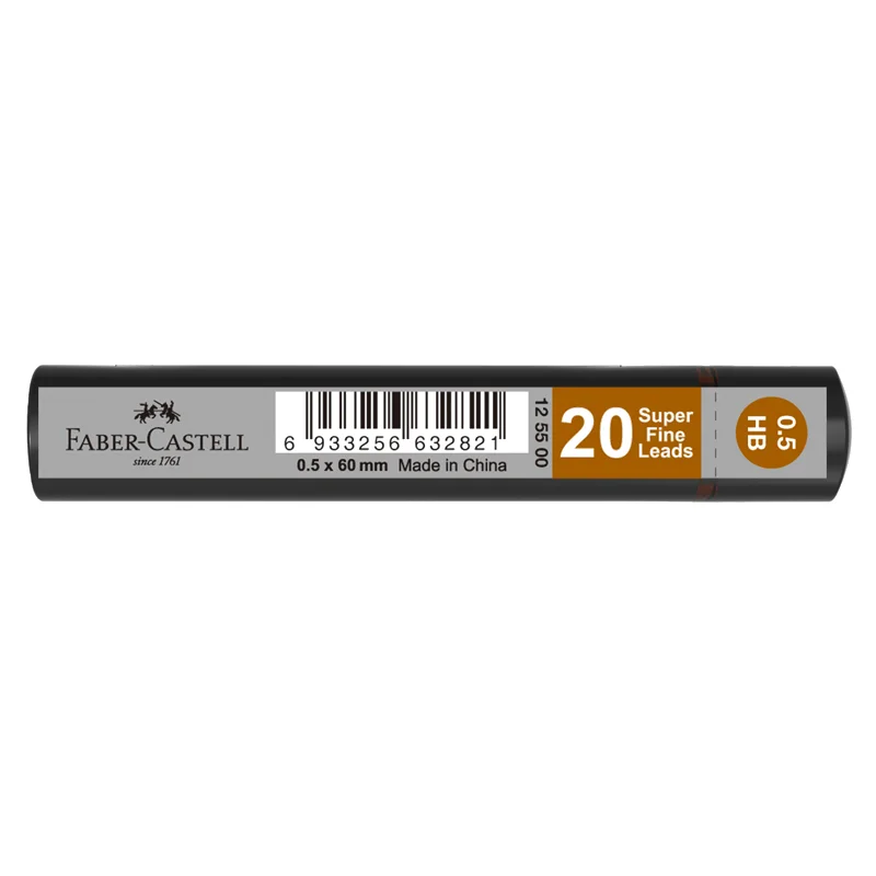 Faber-Castell stifter til trykblyant, 0,5 HB
