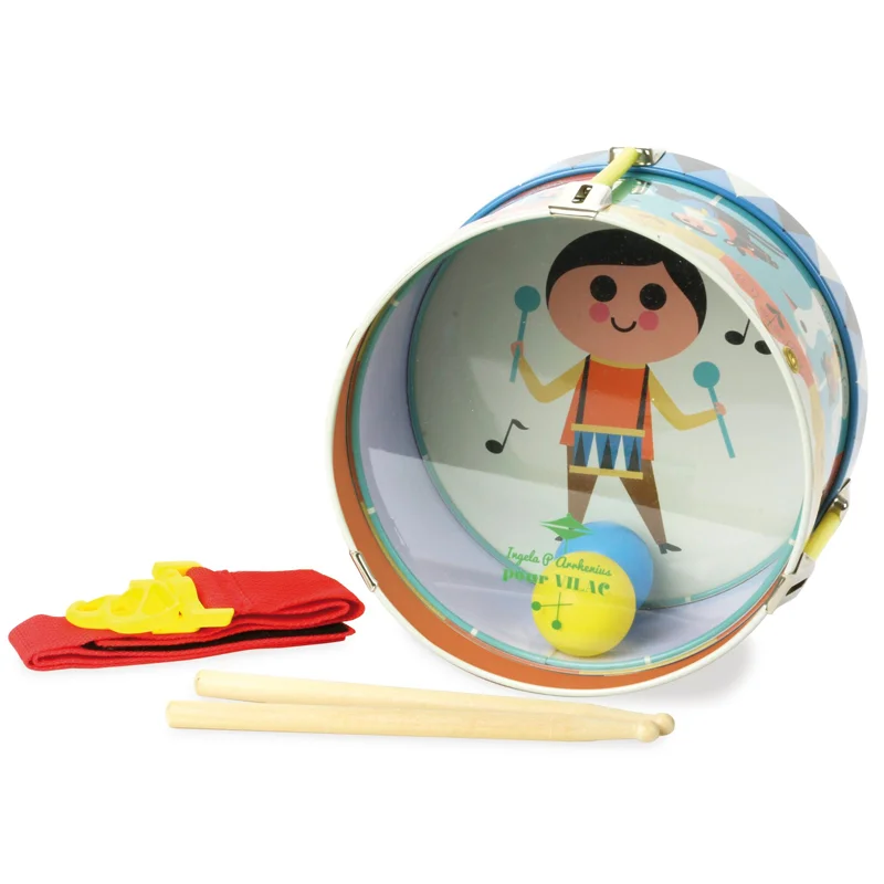 Vilac tromme i metal, Ingela Arrhenius