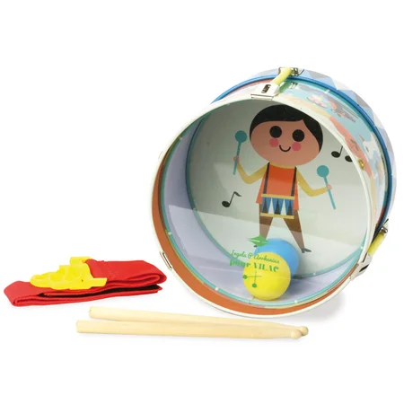 Vilac tromme i metal, Ingela Arrhenius