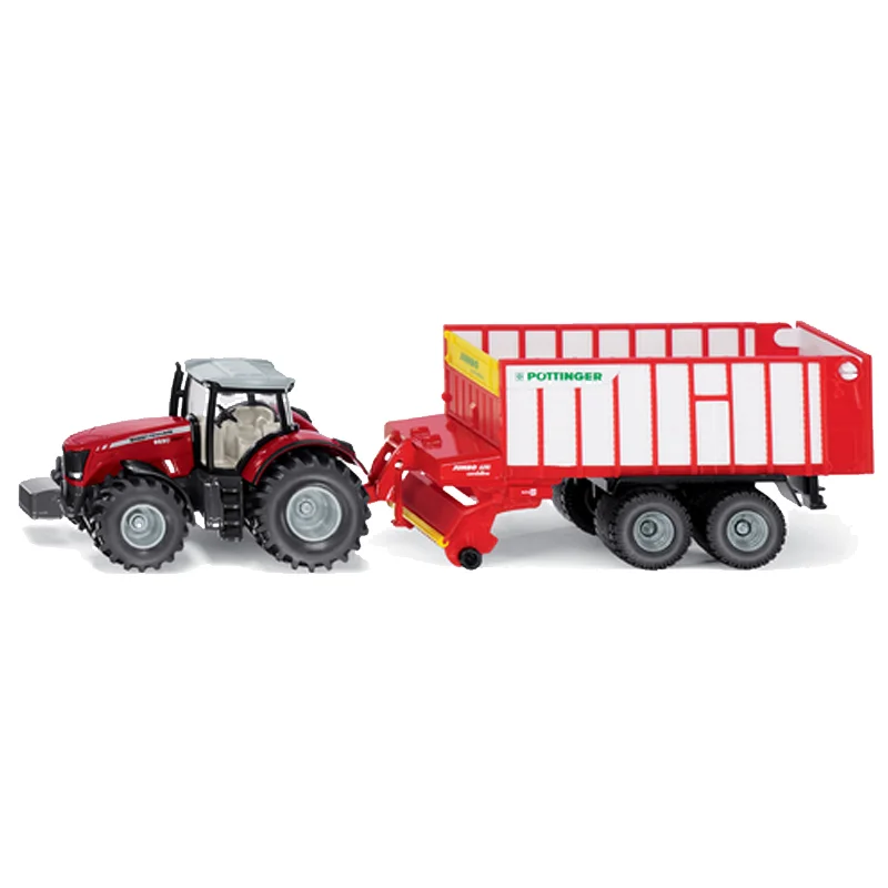 Siku Massey Ferguson Traktor Med Pottinger Jumbo