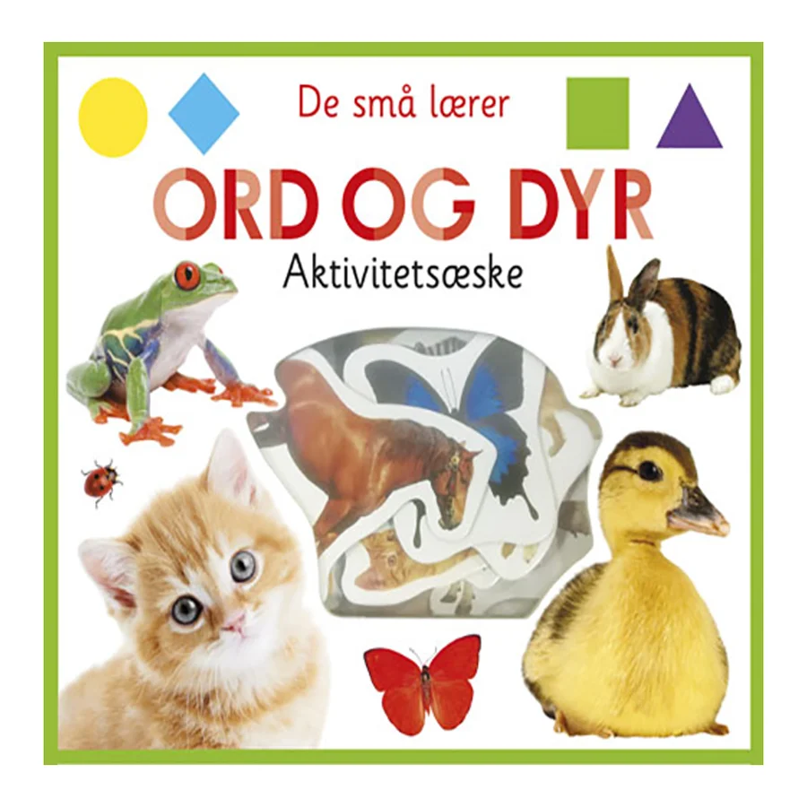 De små lærer - Ord og dyr - aktivitetsæske