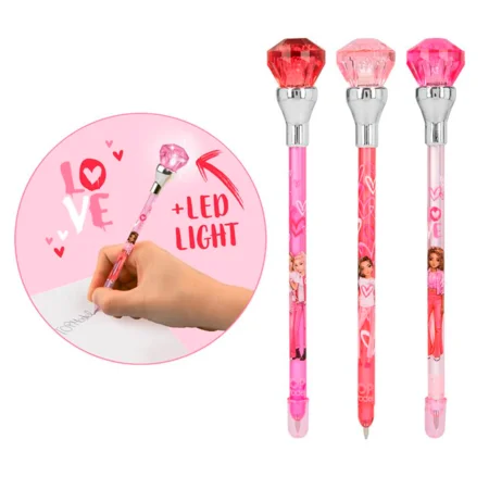 TOPModel kuglepen m/lys