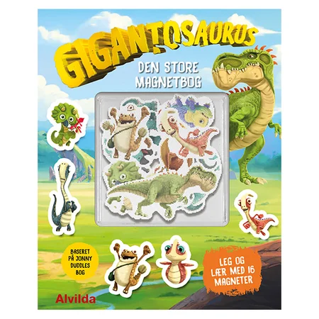 Gigantosaurus - Den store magnetbog