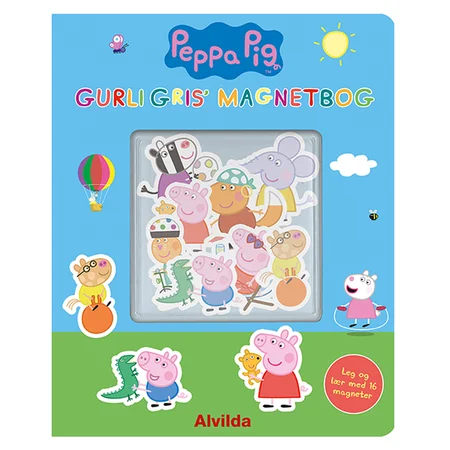 Peppa Pig - Gurli Gris' magnetbog