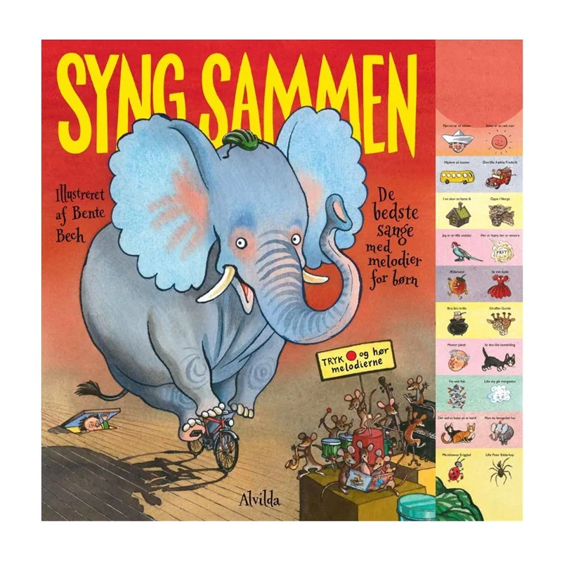 Syng sammen - de bedste sange med melodier for børn