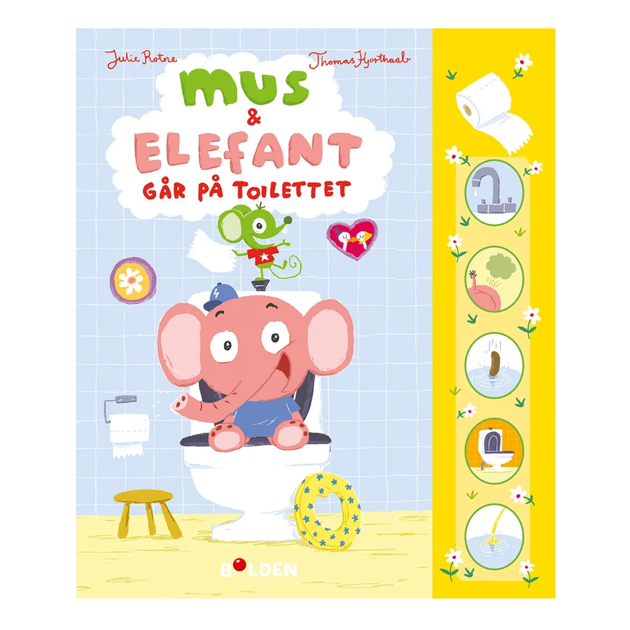 Mus og Elefant går på toilettet