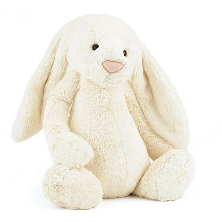 Jellycat Bashful kanin creme, 51 cm