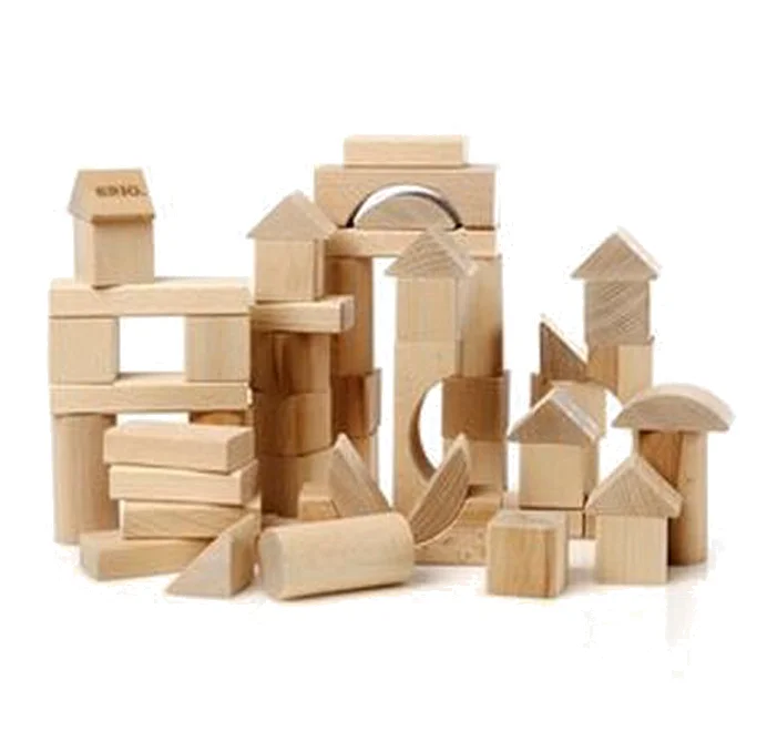 BRIO træklodser naturfarvede, 50 stk