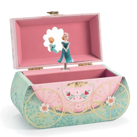 Djeco Schmuckkästchen mit Musik, Kutsche