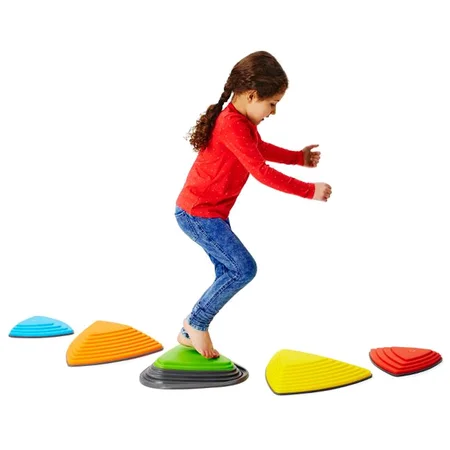 Gonge Trædesten med Bouncing Sten