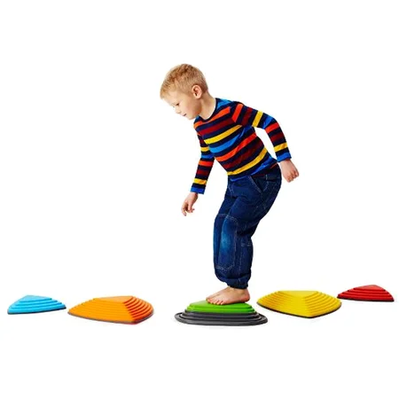 Gonge Trædesten med Bouncing Sten