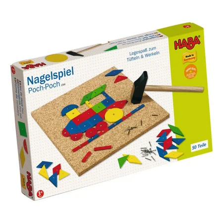 HABA klassisk hammerbræt, 50 dele