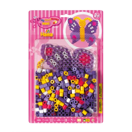HAMA maxi perler i blisterpakke, sommerfugl