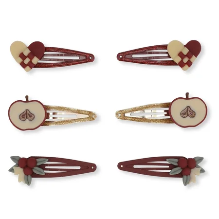 Konges Sløjd 3-pak hårclips, Christmas