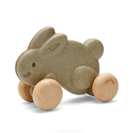 Plan Toys Nachzieh-Kaninchen, grau
