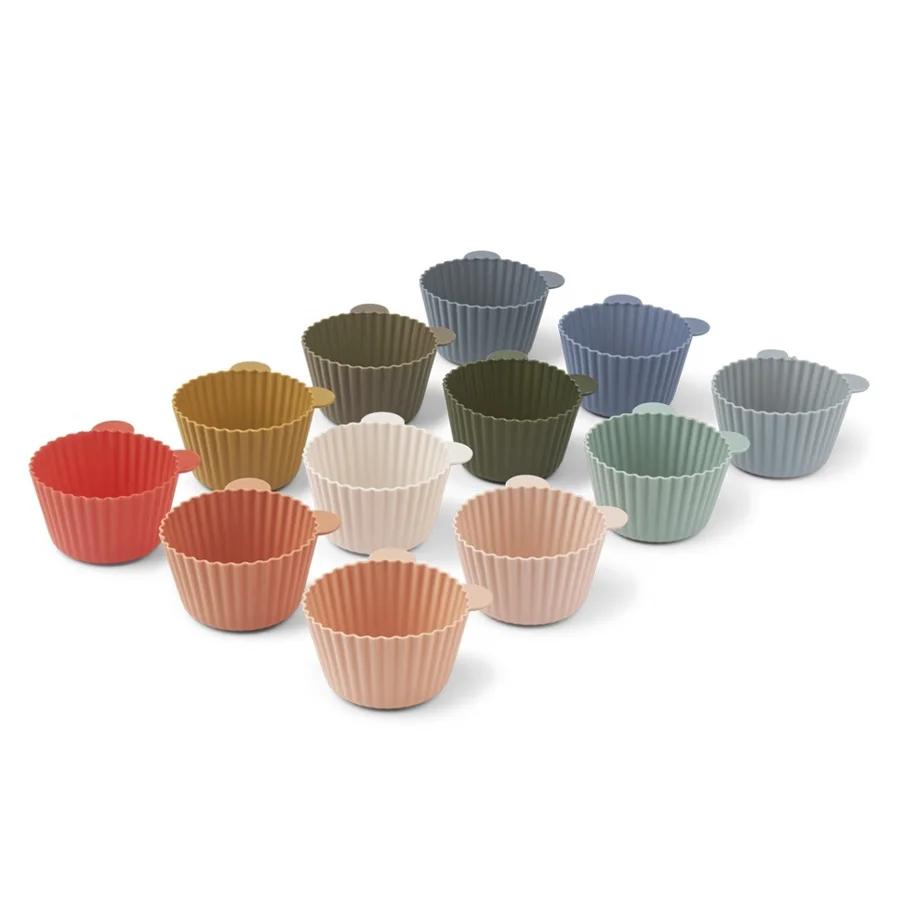 Liewood 12-pak cupcake forme, multi mix