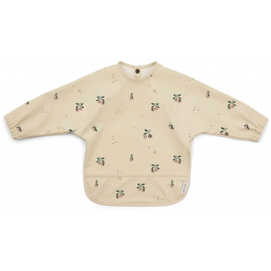 Liewood forklæde m.ærmer, Peach - sea shell