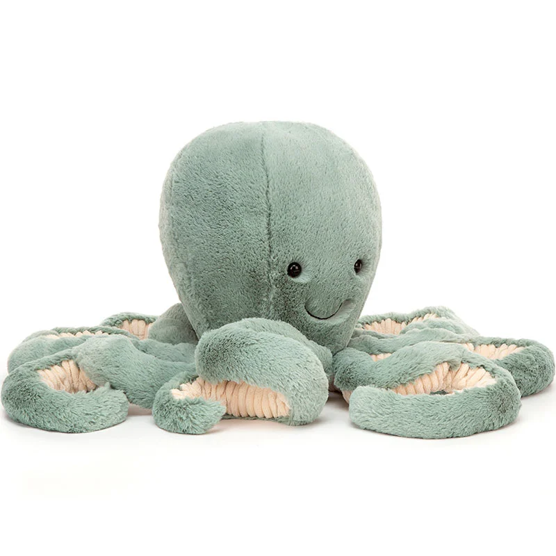 Jellycat Ocean Odyssey Blæksprutte, 75 cm