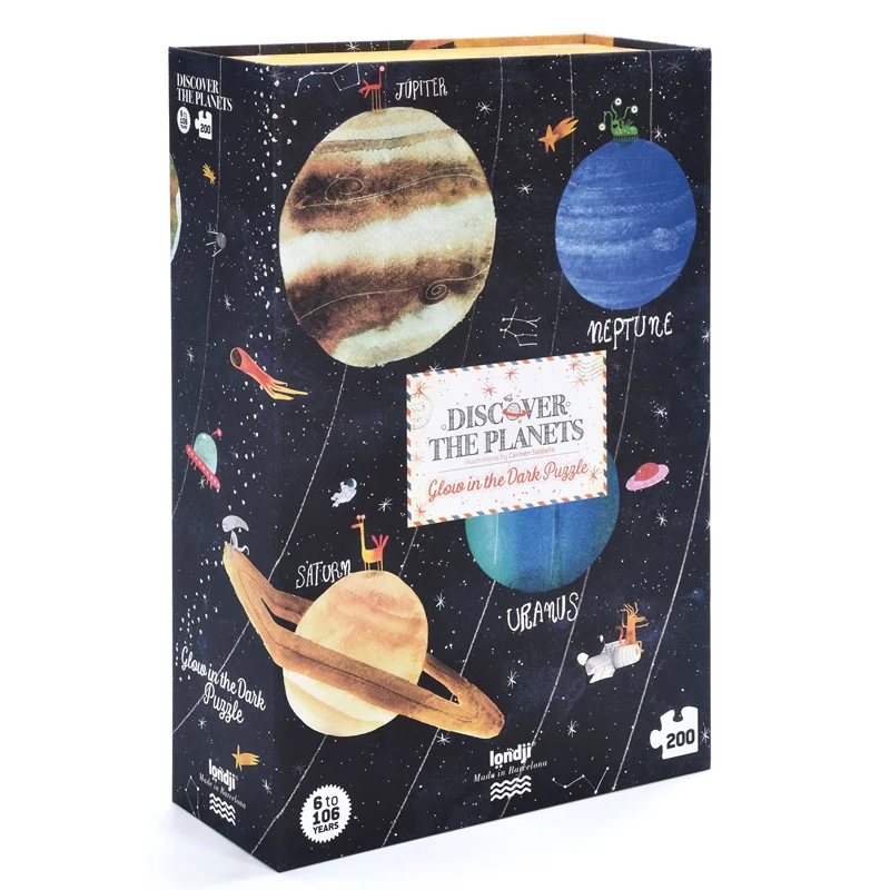 Londji puslespil, Discover the planets