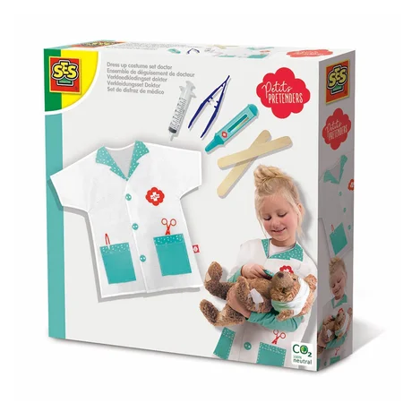SES Creative lægesæt med kittel